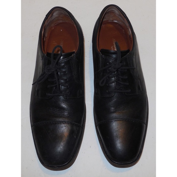 Johnston & Murphy black dress shoes sz 9.5M main image 11